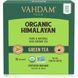 Green tea, organic Himalayan, Vahdam Teas, 15 tea bags, 30 g (1.06 oz)