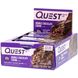 Протеиновые батончики Quest, Двойной шоколадный кусок, Quest Nutrition, 12 батончиков, 2,12 унции (60 г) каждый фото