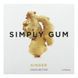 Жевательная резинка, Натуральный имбирь, Simply Gum, 15 штук фото