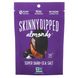 Мигдаль, супер темний + морська сіль, Skinny Dipped Almonds, Super Dark + Sea Salt, Skinny Dipped, 99 г фото
