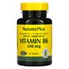 Витамин В-6 медленного высвобождения, Vitamin B-6, Nature's Plus, 500 мг, 60 таблеток фото