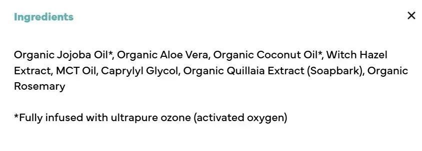 PurO3 Ozonated Oil Roll-On Deodorant Jojoba (79 ml)