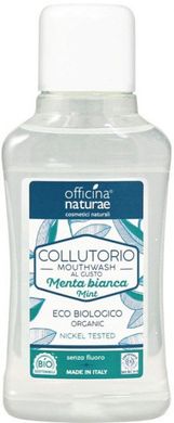 Ополіскувач для рота з м'ятним смаком Officina Naturae Organic Mouthwash Mint Flavour 250 мл