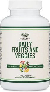Double Wood Daily Fruits and Veggies / Ежедневные фрукты и овощи 180 капсул купить в Киеве и Украине