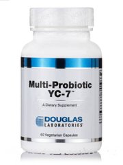 Мультипробиотики Douglas Laboratories (Multi-Probiotic YC-7) 60 вегетариаснких капсул купить в Киеве и Украине