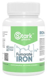 Iron Fumarate 50 мг Stark Pharm 60 капсул