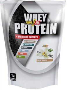 Whey Protein +урсоловая кислота Power Pro 1 kg ваніль купить в Киеве и Украине