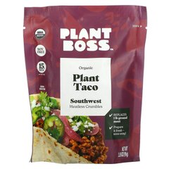 Plant Boss, Органический тако из растений, крошки без мяса, 3,35 унции (95 г) купить в Киеве и Украине