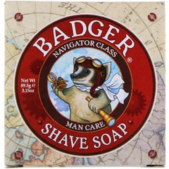Мыло для бритья, категория - мореплаватель, для мужчин, Badger Company, 3,15 унций (89,3 гр) купить в Киеве и Украине