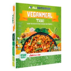 Веганська страва з високим вмістом білка тайська страва Allnutrition (VeganMeal Thai) 280 г