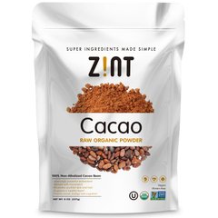 Сырой органический порошок какао, Zint, 227 г купить в Киеве и Украине