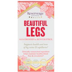 Красивые ножки с диосмином и ресвератролом ReserveAge Nutrition (Beautiful Legs with Diosmin and Resveratrol) 30 капсул купить в Киеве и Украине