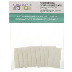 Запасная пластина в диффузор Aura Cacia (Aromatherapy Diffuser Refill Pads) 10 шт купить в Киеве и Украине