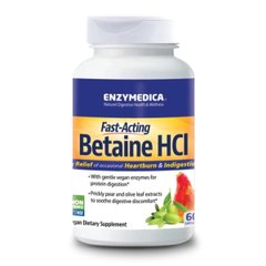 Betaine HCI 600mg - 60 caps Enzymedica купить в Киеве и Украине