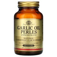 Чесночное масло Solgar (Garlic Oil Perles) 1 мг 250 капсул купить в Киеве и Украине
