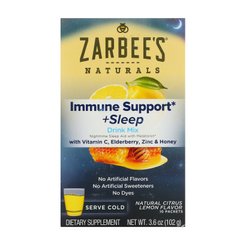 Суміш для підтримки імунітету і сну Zarbee's (Cough Syrup) 102 г з лимонно-цитрусовим смаком