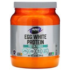 Яичный протеин Now Foods (Egg White Protein) 544 г купить в Киеве и Украине
