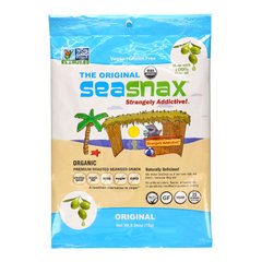 Жареная закуска из морских водорослей SeaSnax (Organic Roasted Seaweed Wrapz Original) 5 листов купить в Киеве и Украине