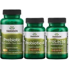Пробиотик тройной пакет, Probiotic Triple Pack, Swanson, 1 набор купить в Киеве и Украине