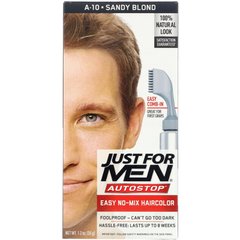 Чоловіча фарба для волосся Autostop, відтінок пісочний блонд A-10, Just for Men, 35 г