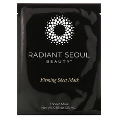 Укрепляющая листовая маска, Firming Sheet Mask, Radiant Seoul, 1 листовая маска, 0,85 унции (25 мл) купить в Киеве и Украине