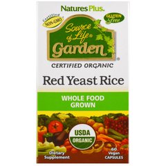 Красный дрожжевой рис Natures Plus (Red Yeast Rice) 600 мг 60 капсул купить в Киеве и Украине