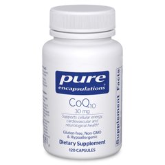 Коэнзим Q10 Pure Encapsulations (CoQ10) 30 мг 120 капсул купить в Киеве и Украине
