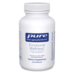 Витамины для эмоционального здоровья Pure Encapsulations (Emotional Wellness) 120 капсул купить в Киеве и Украине