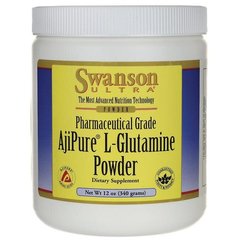 L-глютамин порошок, L-Glutamine Powder, Swanson, 340 грам купить в Киеве и Украине
