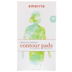 Контурні прокладки з натуральної бавовни, Emerita, 16 шт