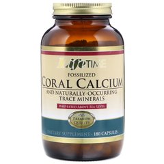 Кораловий кальцій LifeTime Vitamins (Coral Calcium) 375 мг 180 капсул