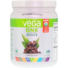 Веганский коктейль Vega (Vega One All-In-One Shake) 375 г с шоколадным вкусом купить в Киеве и Украине