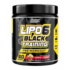 Передтренувальна формула Nutrex (Lipo-6 Black Training Wild Grape) 60 порцій