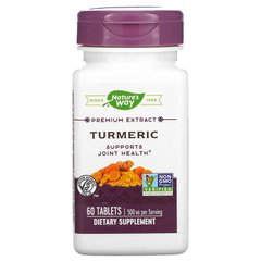 Стандартизована куркума Nature's Way (Turmeric Standardized) 500 мг 60 таблеток