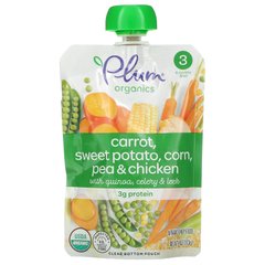 Пюре из киноа порея курицы Plum Organics (Baby Food) 113 г купить в Киеве и Украине