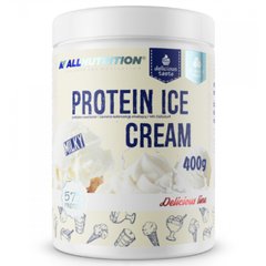 Протеиновое мороженое с молочным вкусом Allnutrition (Protein Ice Cream Milky) 400 г (До 05.23) купить в Киеве и Украине