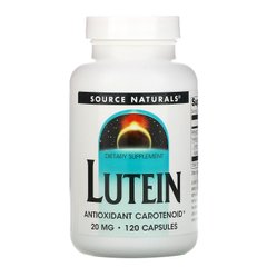 Лютеїн Source Naturals (Lutein) 20 мг 120 капсул