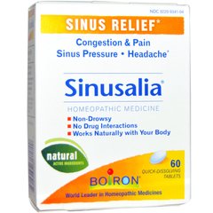 Sinusalia, Boiron, 60 швидкорозчинних таблеток