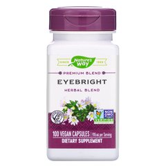 Очанка травяная смесь для глаз Nature's Way (Eyebright) 916 мг 100 капсул купить в Киеве и Украине