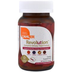 Revolution, полноценная формула для системы мочевыведения, Zahler, 60 вегетарианских капсул купить в Киеве и Украине