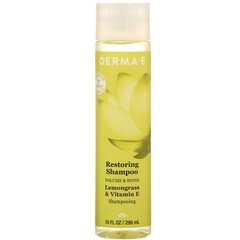Відновлювальний шампунь об'єм і блиск Derma E (Restoring Shampoo) 296 мл