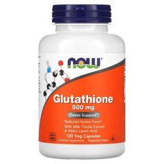 Глутатіон Now Foods (Glutathione) 250 мг 60 вегетаріанських капсул