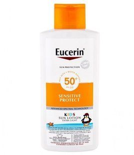 Сонцезахисний лосьйон для дітей FPS 50 + Eucerin (Sun Kids Sensitive Protect Sun Lotion) 400 мл