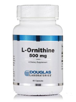 Орнитин Douglas Laboratories (L-Ornithine) 500 мг 60 капсул купить в Киеве и Украине