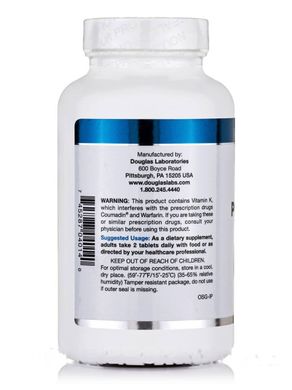 Вітаміни для захисту кісток з іприфлавоном Douglas Laboratories (Osteo-Guard Plus Ipriflavone) 120 таблеток