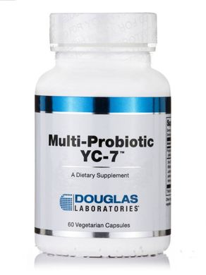 Мультипробіотики Douglas Laboratories (Multi-Probiotic YC-7) 60 вегетаріанських капсул