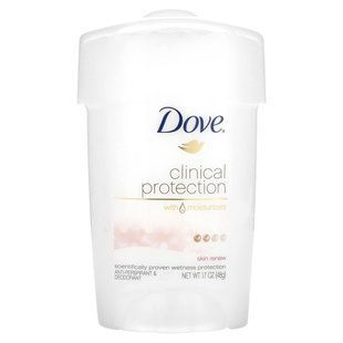 Deodorant-antiperspirant, Skin Renewal, Clinical Protection, Dove, 48 g (1.7 ounces)