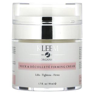 Kleem Organics, Neck & D&eacute;collet&eacute; Firming Cream, For All Skin Types, 1.7 fl oz (50 ml)