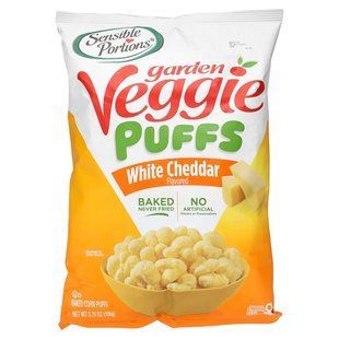 Sensible Portions, Garden Veggie Puffs, White Cheddar, 3.75 oz (106 g) купить в Киеве и Украине