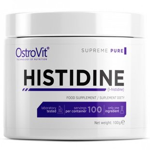 Гистидин, HISTIDINE, OstroVit, 100 г купить в Киеве и Украине